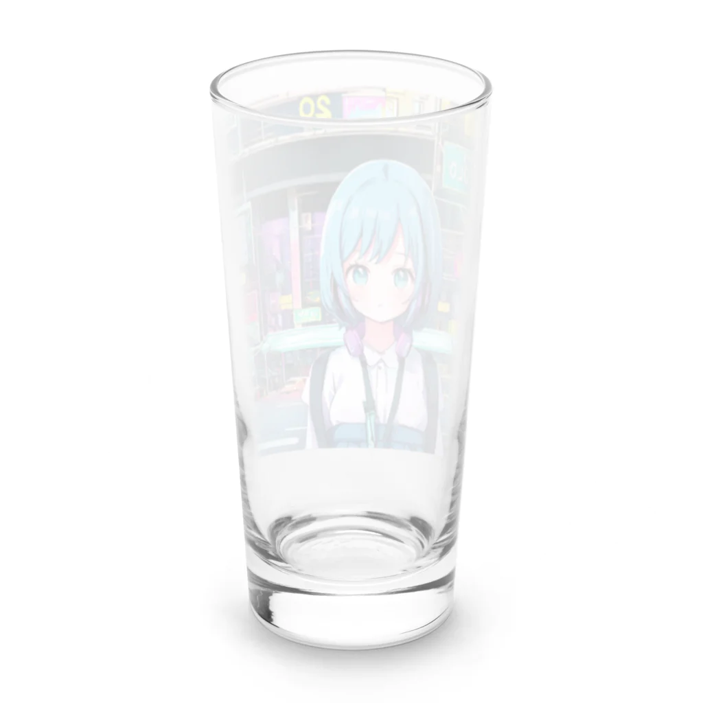 kotoha416 Music OFFICIAL GOODSのAozuki│アオヅキ Long Sized Water Glass :back