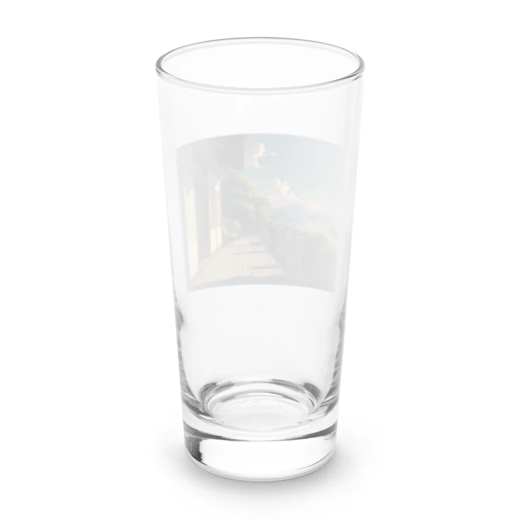 okiraku202の別荘 Long Sized Water Glass :back