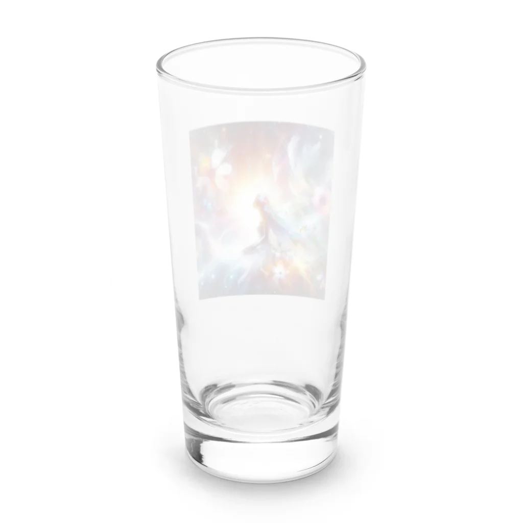 xsayaxの光に包まれた少女 Long Sized Water Glass :back