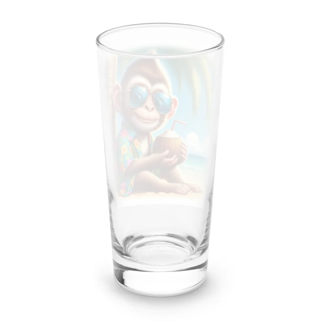 ビーストのモンキー🐒 Long Sized Water Glass :back