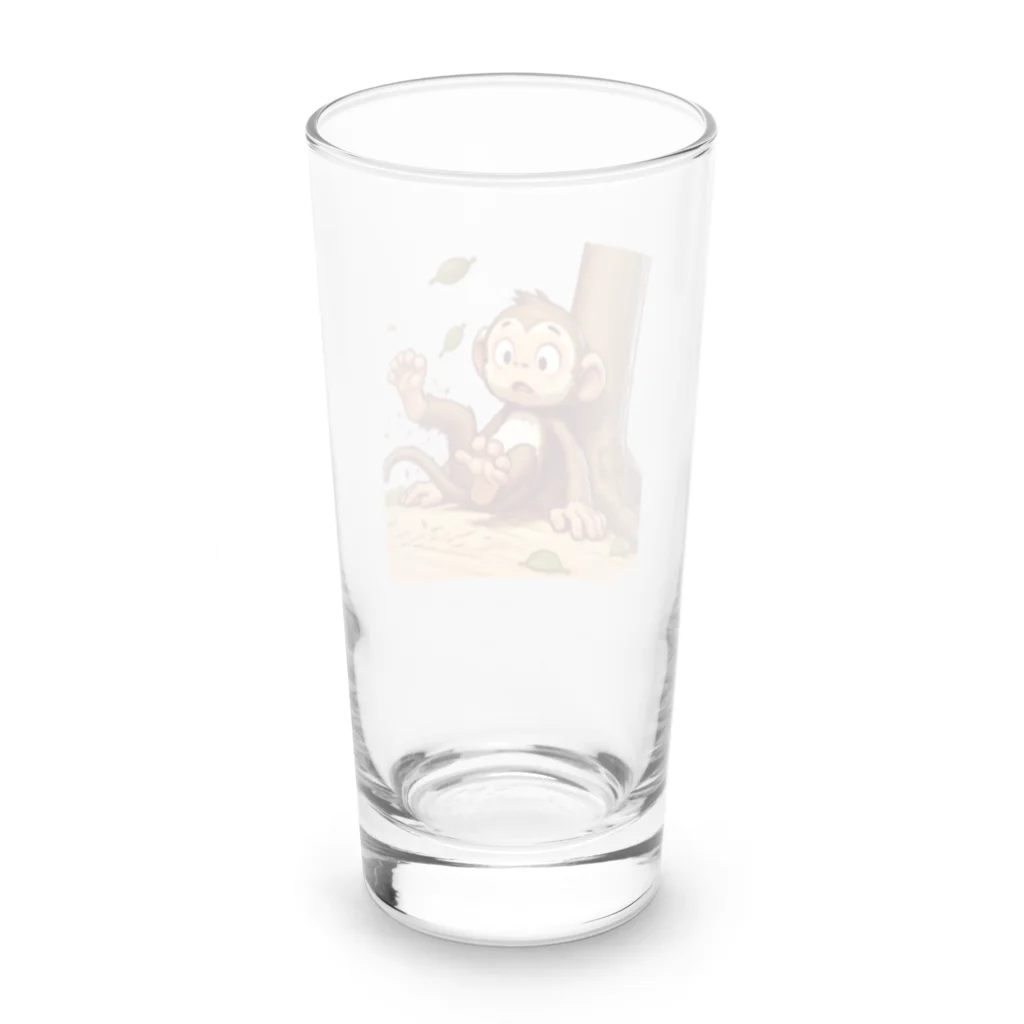 K'ramaの猿も木から落ちるB Long Sized Water Glass :back