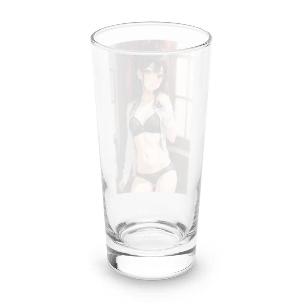 inoken_のカワイイ下着女子 Long Sized Water Glass :back