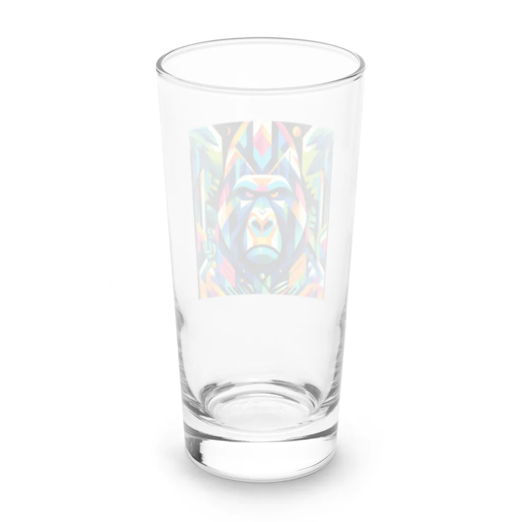 1682HOHETOのグラフィックゴリラ Long Sized Water Glass :back