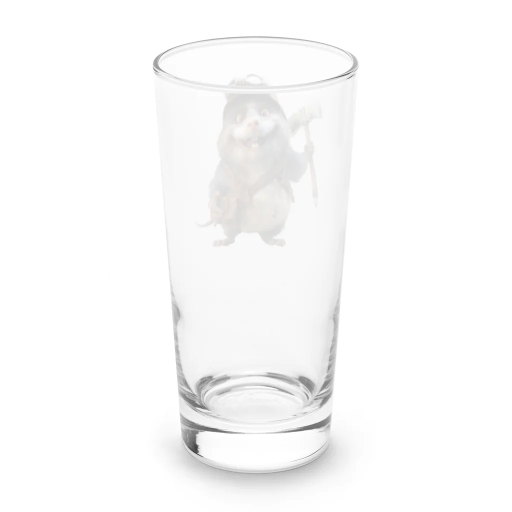 AQUAMETAVERSEのもぐらくん探検隊（班長） BeeBee 1786 Long Sized Water Glass :back