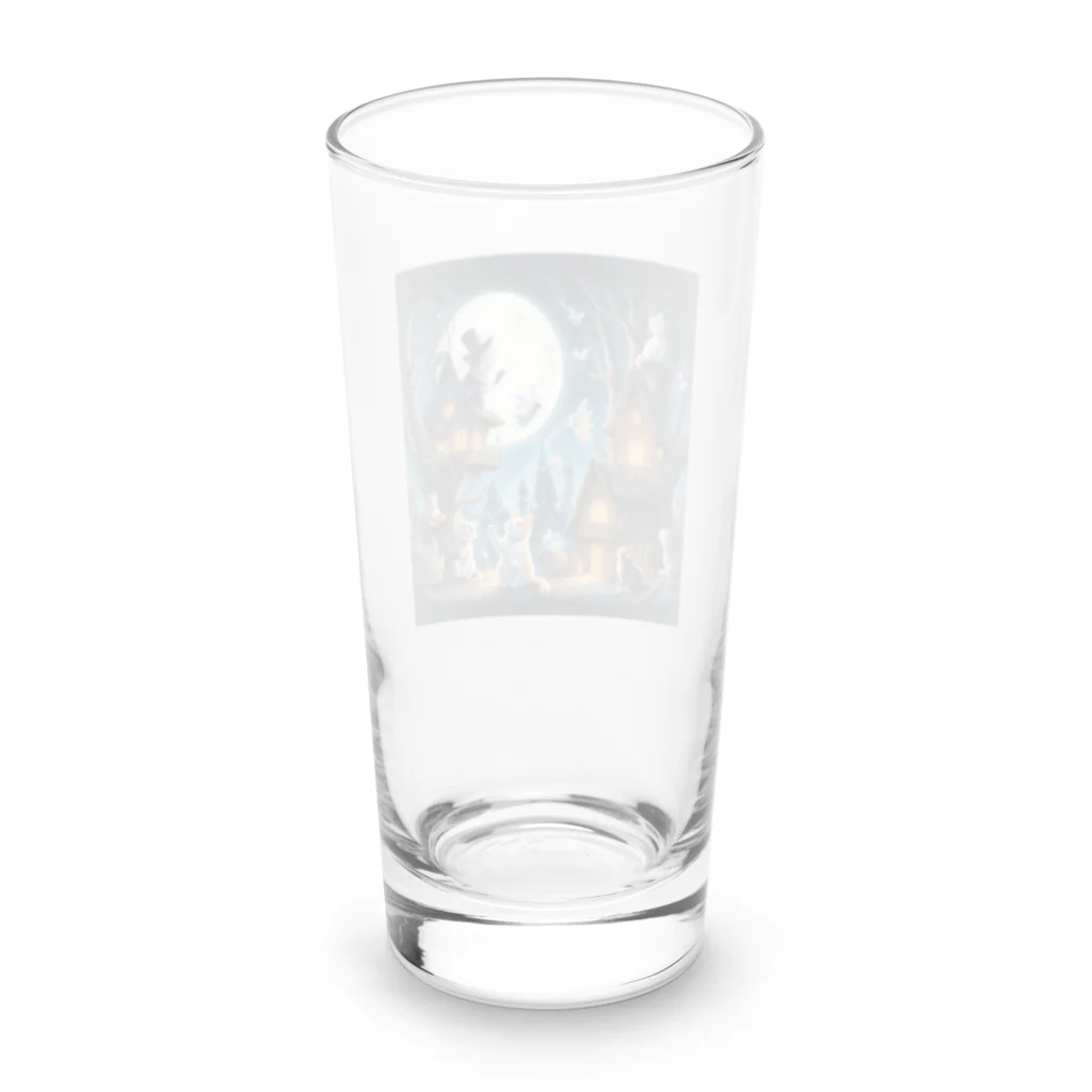 JAMnano1837の猫と妖精の暮らす世界 Long Sized Water Glass :back