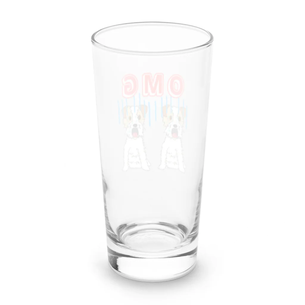 buuchapのジャックラッセルテリア　OMG Long Sized Water Glass :back