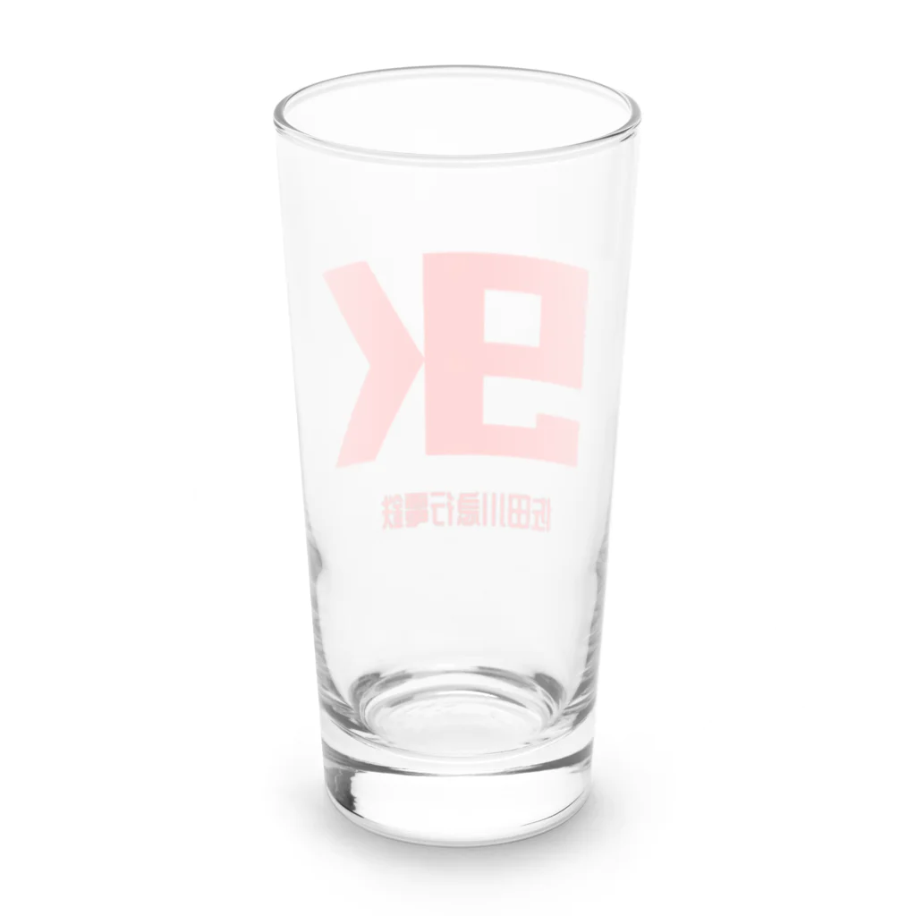 佐田川電鉄グループの佐田川急行電鉄 ロゴ商品 Long Sized Water Glass :back