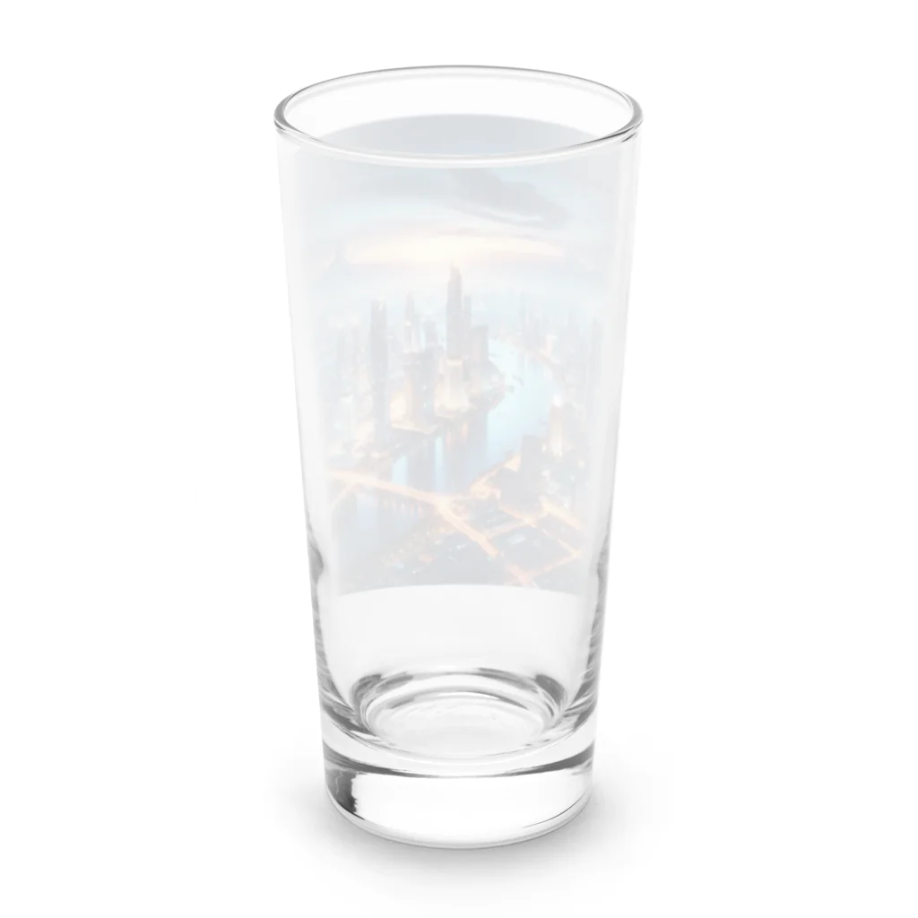 mjvipの都市 Long Sized Water Glass :back