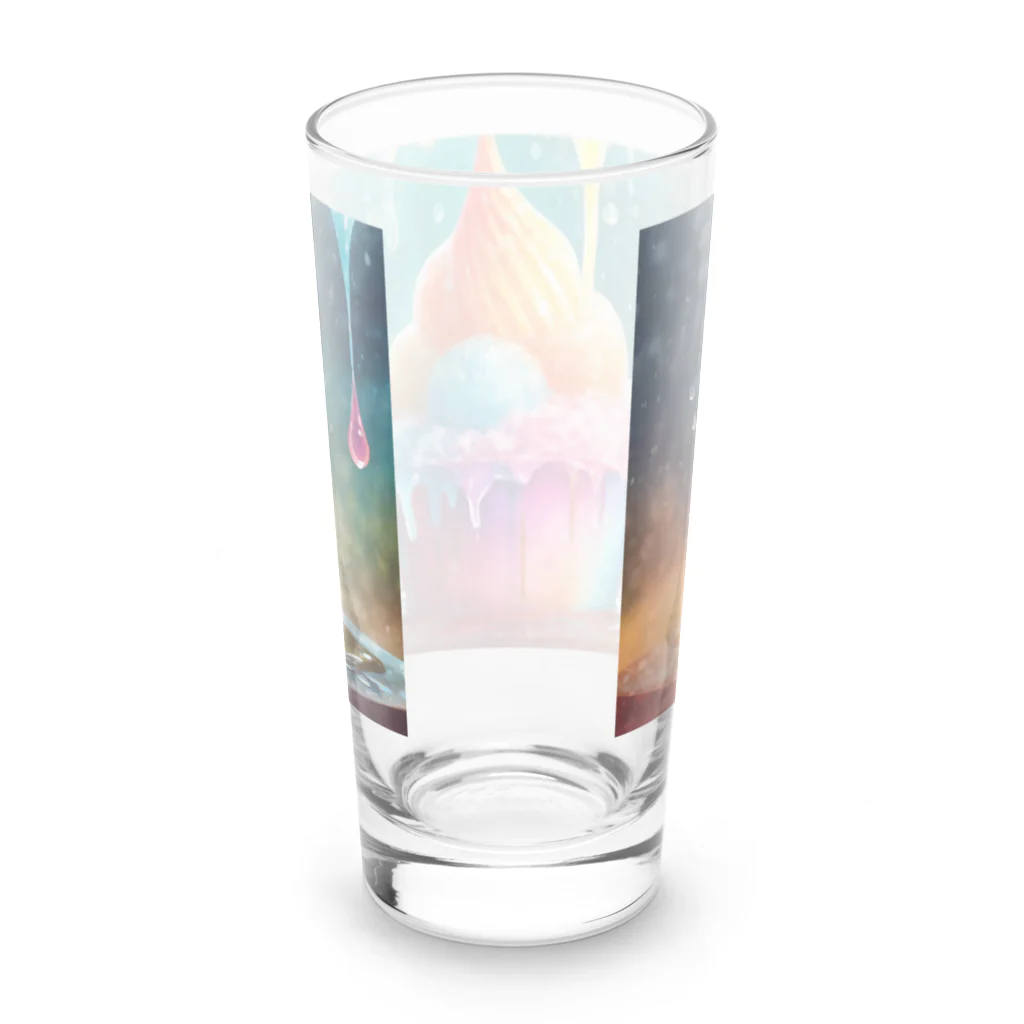 DREAMHOUSEのカキ氷☀️ Long Sized Water Glass :back