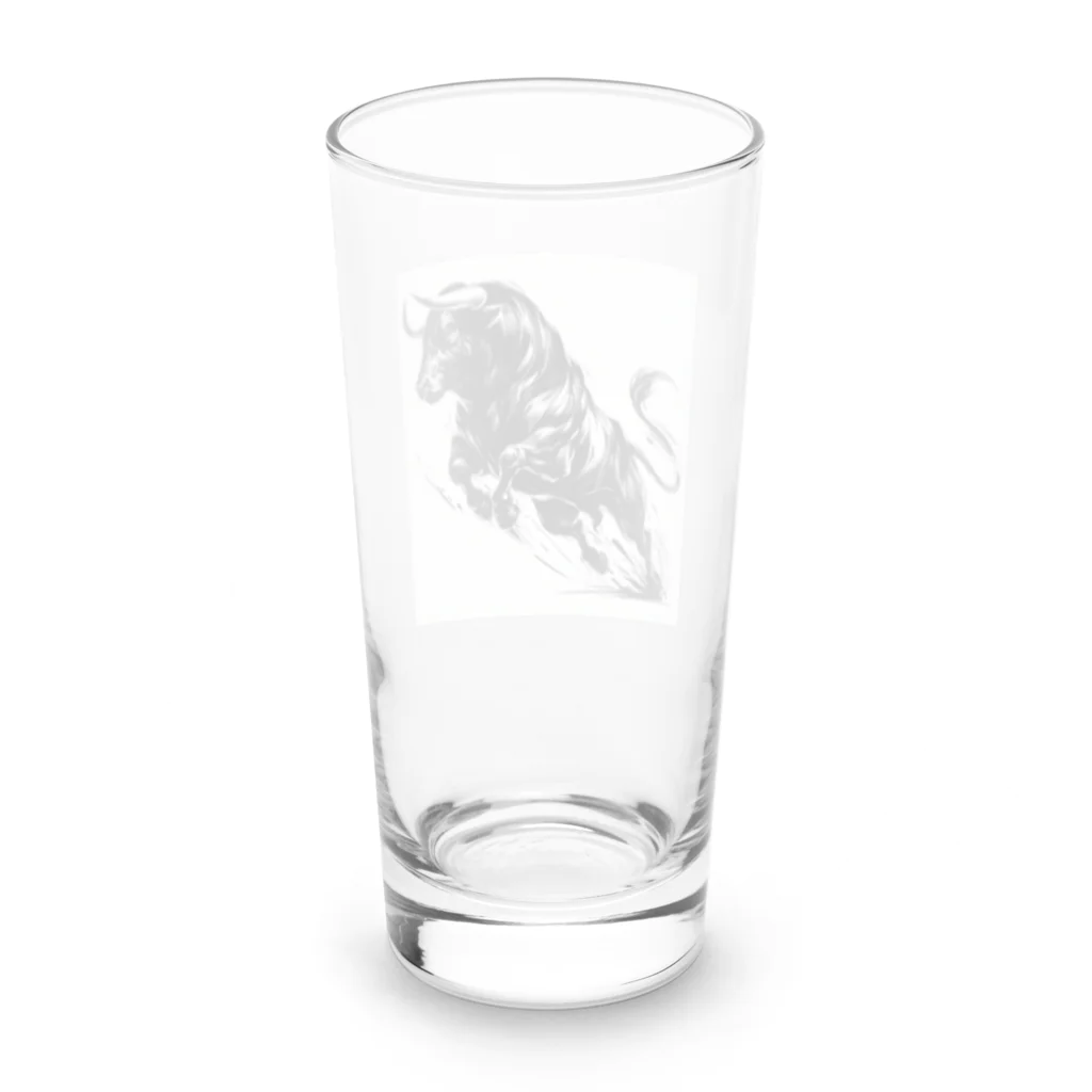 JBの水墨牛 Long Sized Water Glass :back