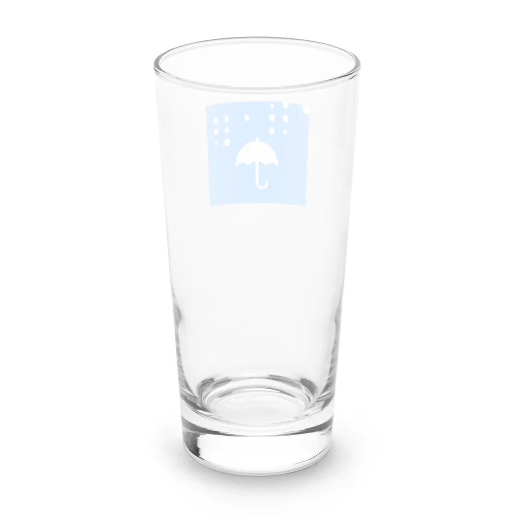 とろの雨傘 Long Sized Water Glass :back