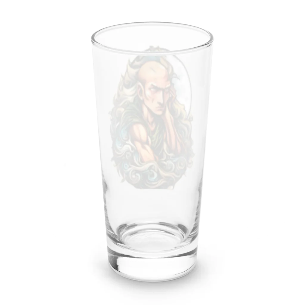 海坊主の私のキャラクターの海坊主だ！ Long Sized Water Glass :back