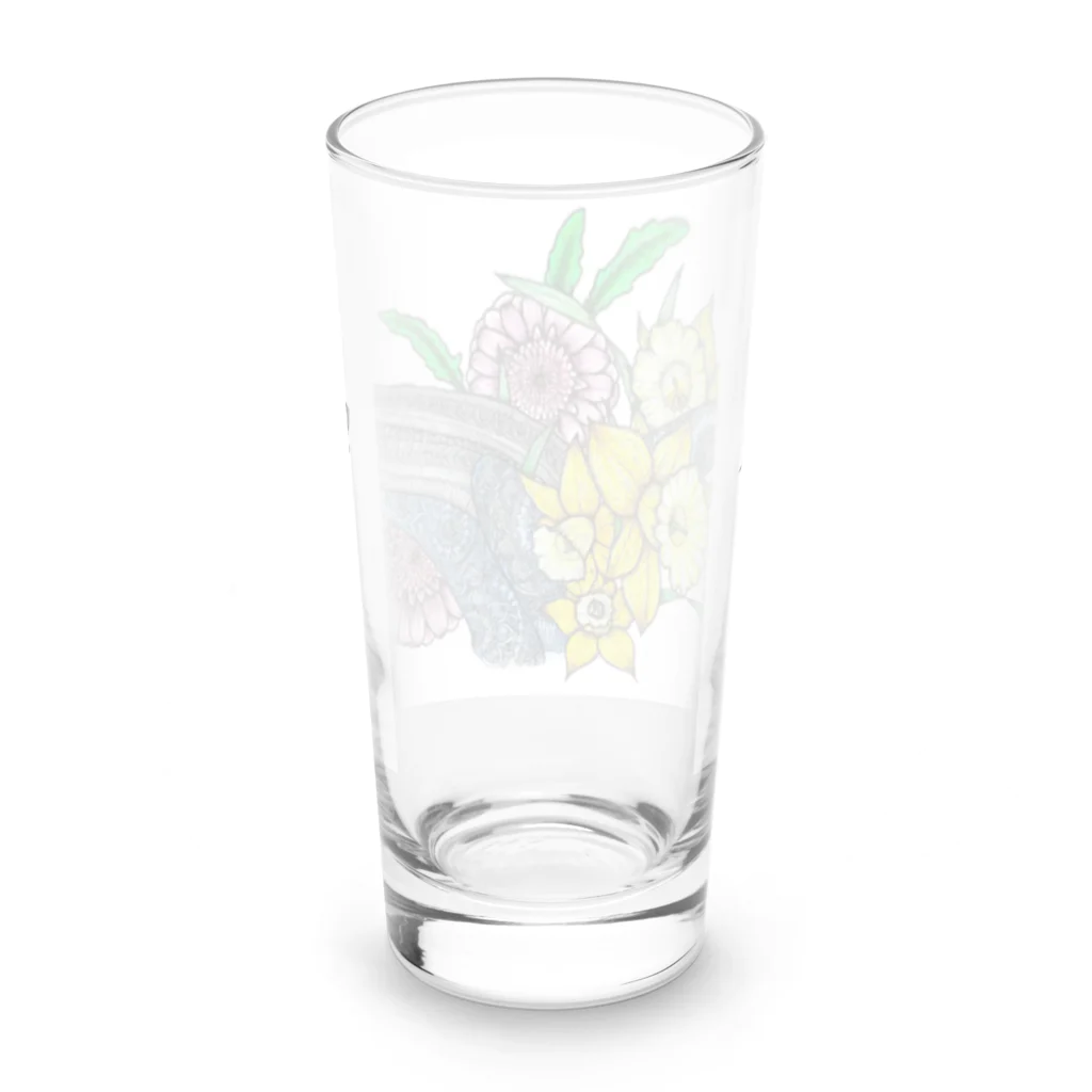 曼荼羅屋の海の母 Long Sized Water Glass :back