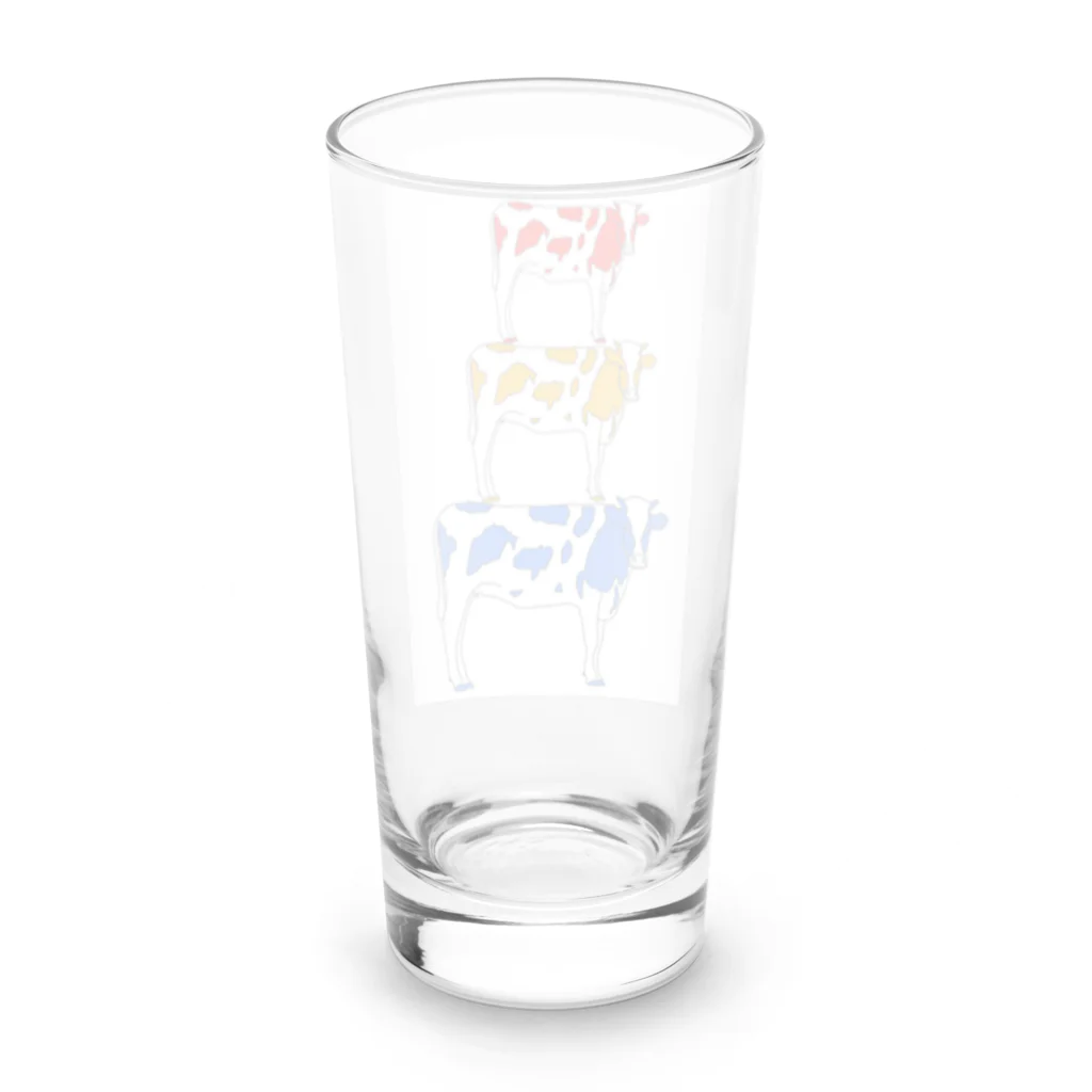Taiyo の信号牛 Long Sized Water Glass :back