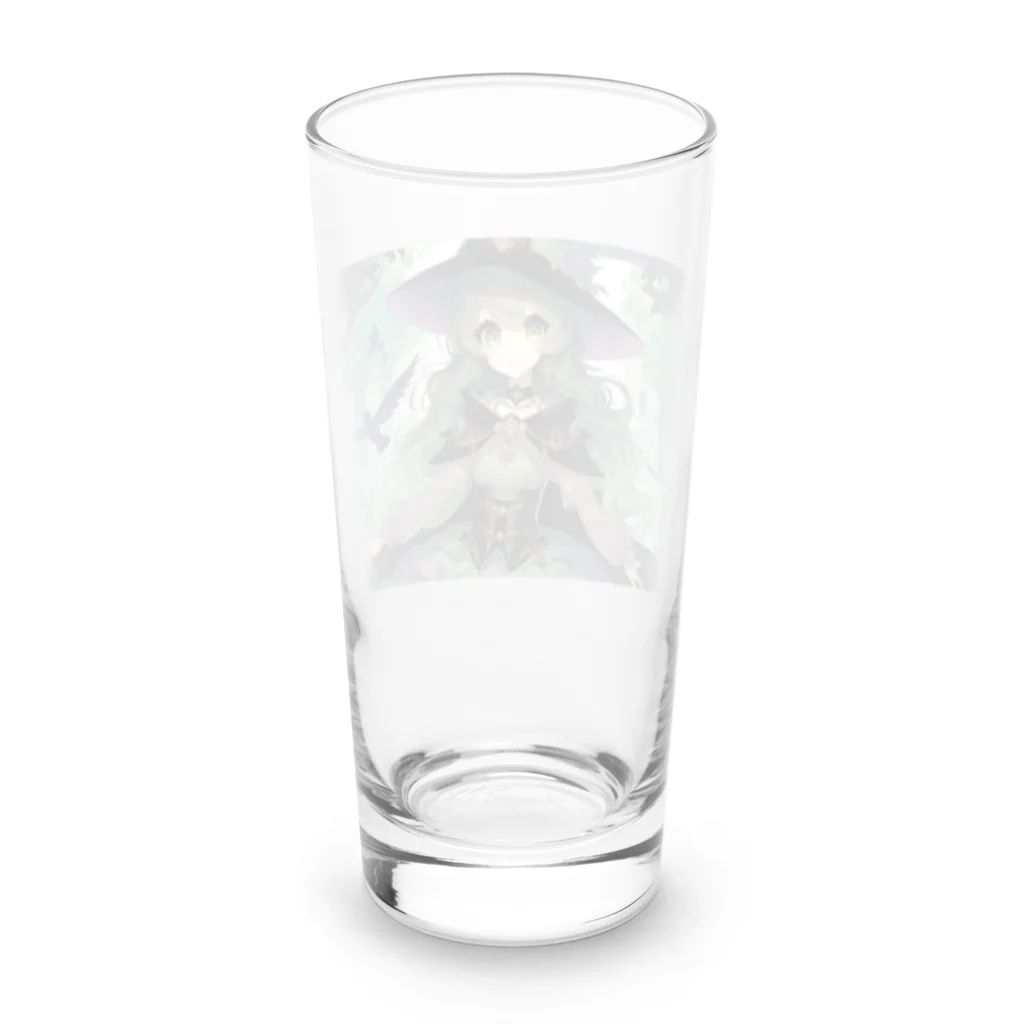 AIキャラつく〜るの魔法使いの女の子 Long Sized Water Glass :back