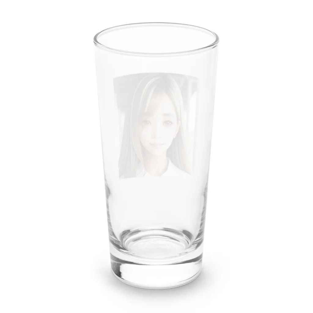 GOLD   of   Dragonsの愛LOVE　AI Long Sized Water Glass :back