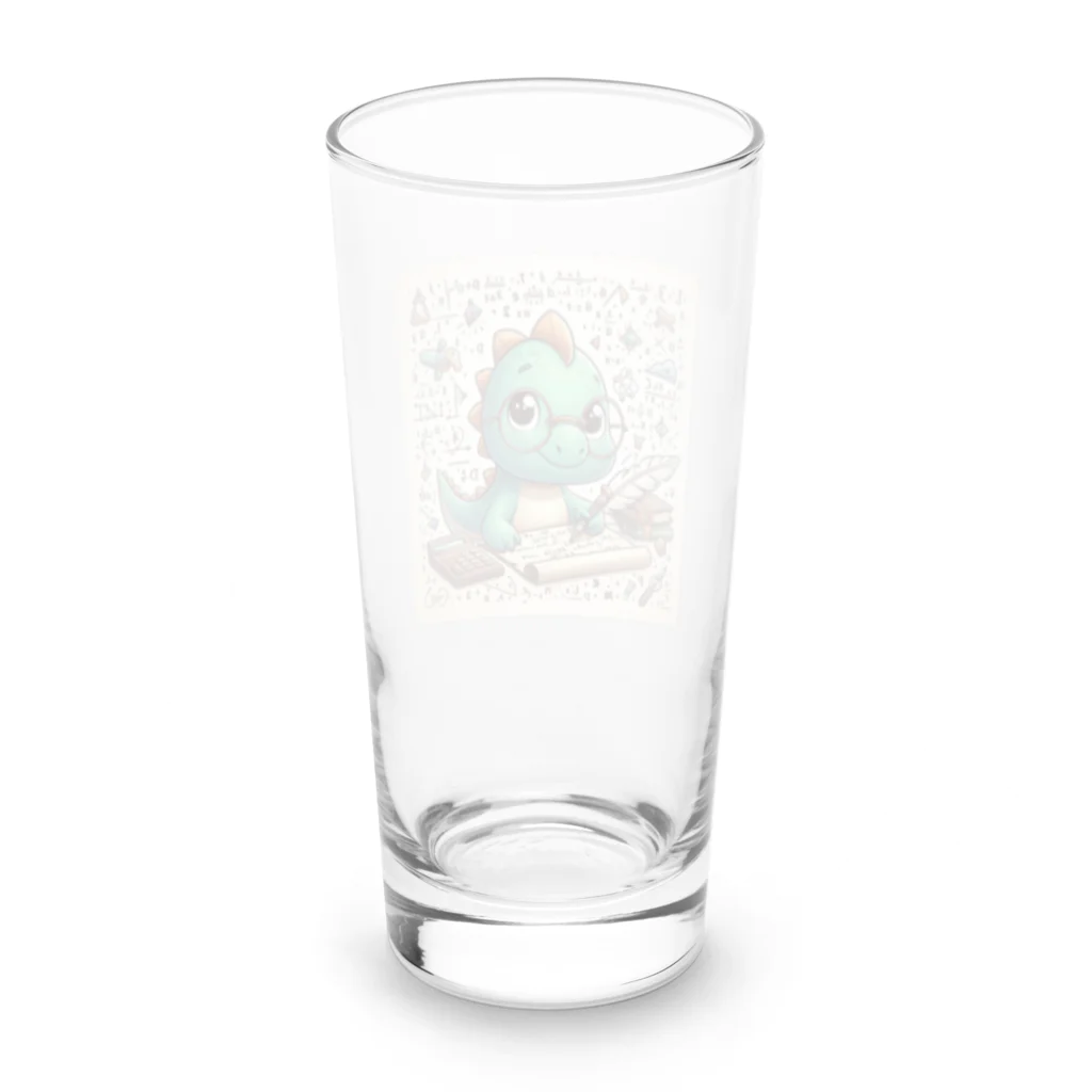 めろんグッズのインテリサウルス Long Sized Water Glass :back