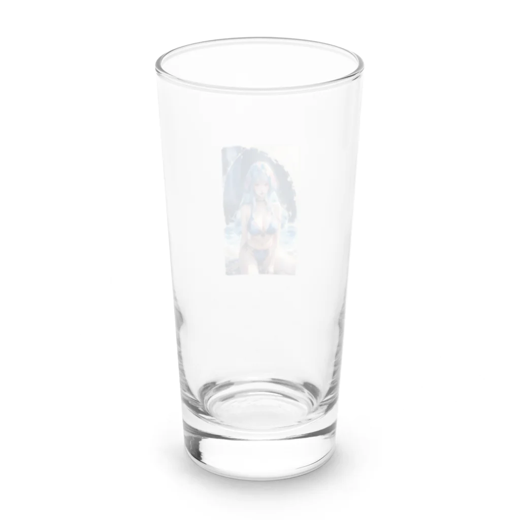 D-system（水彩屋）の水の踊り子モニカ Long Sized Water Glass :back