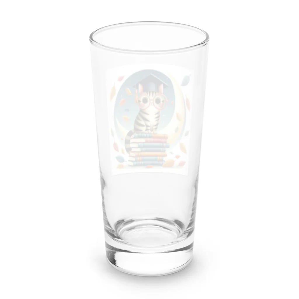 Akiraの猫 Long Sized Water Glass :back