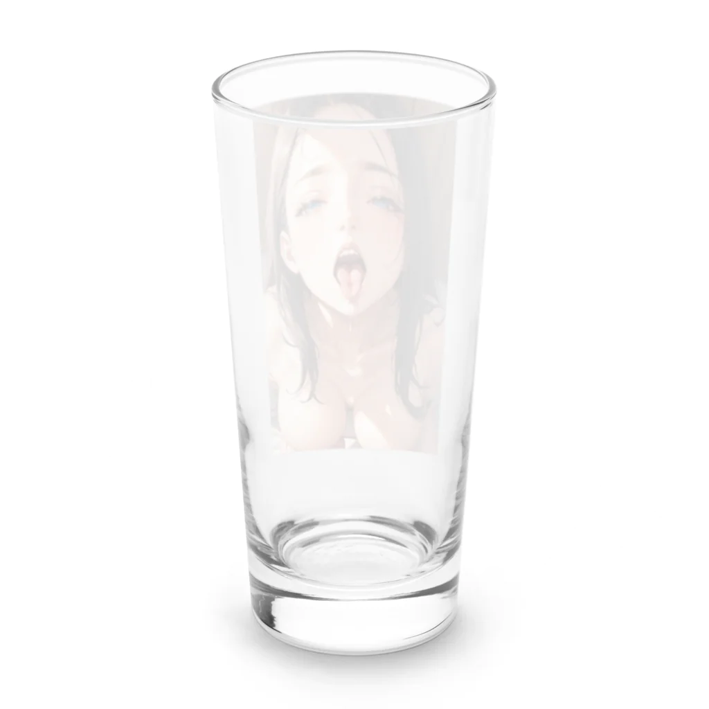 美少女学院の黒髪美少女　美鈴ちゃん４ Long Sized Water Glass :back