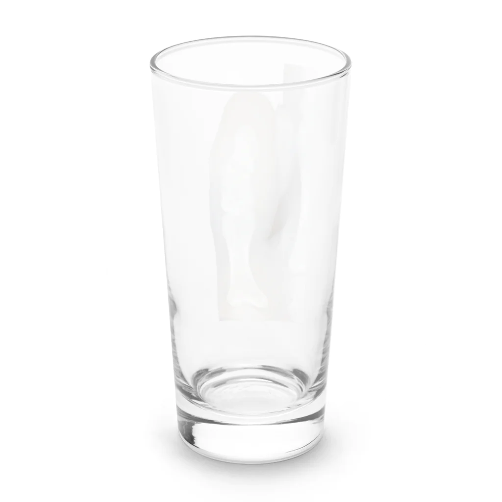 ねこぬこ屋敷Shopの小指骨折グラス2種 Long Sized Water Glass :back
