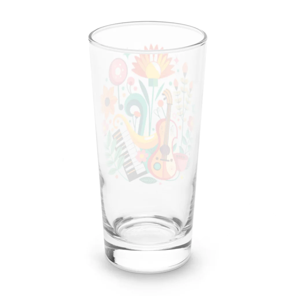 SHU CHENG LINの夏の音楽 Long Sized Water Glass :back