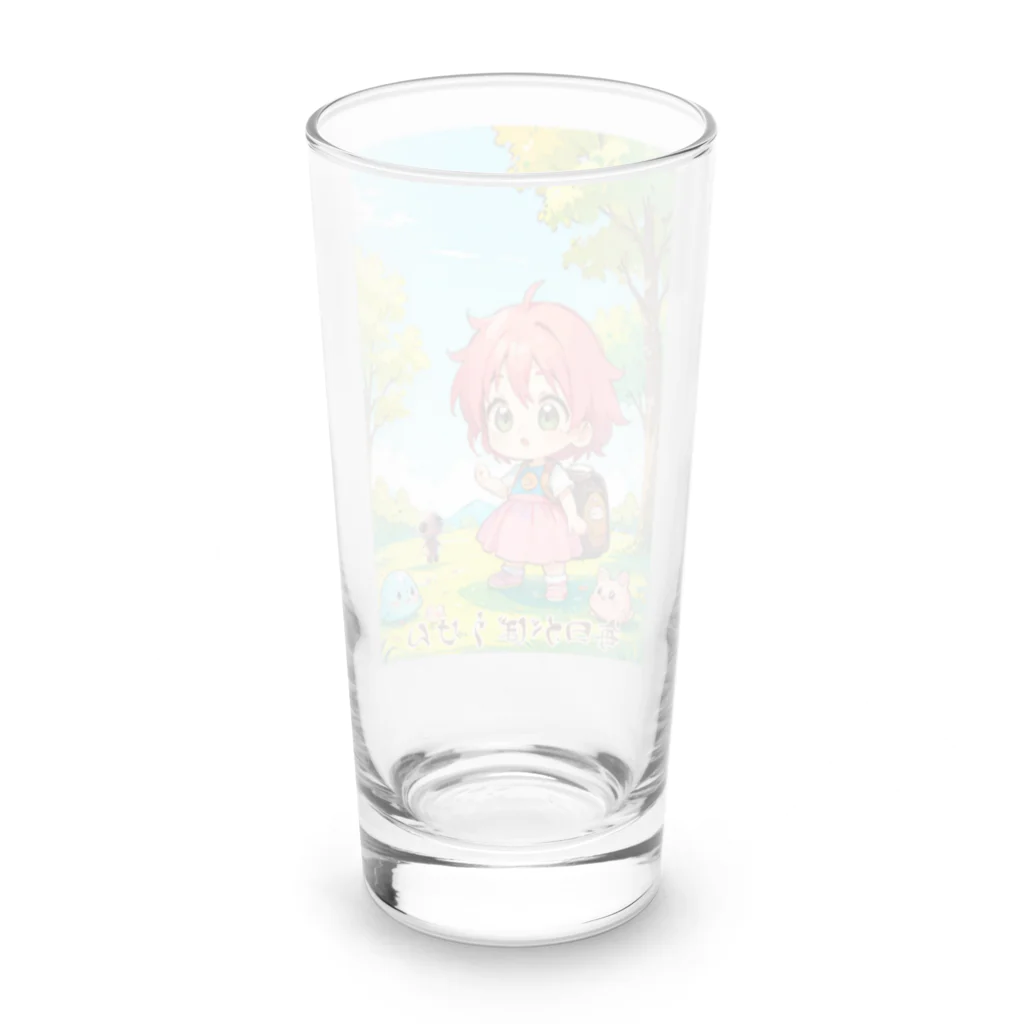 JUNの毎日が冒険 Long Sized Water Glass :back