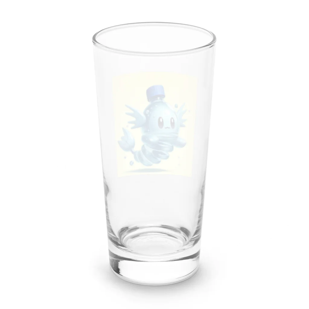 絵心なしショップのペットル Long Sized Water Glass :back