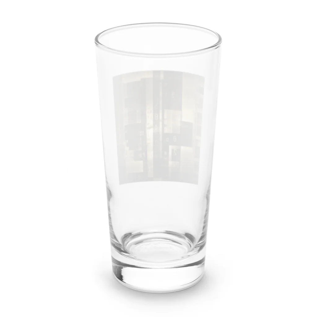 TakeKAKEのNumbering Long Sized Water Glass :back