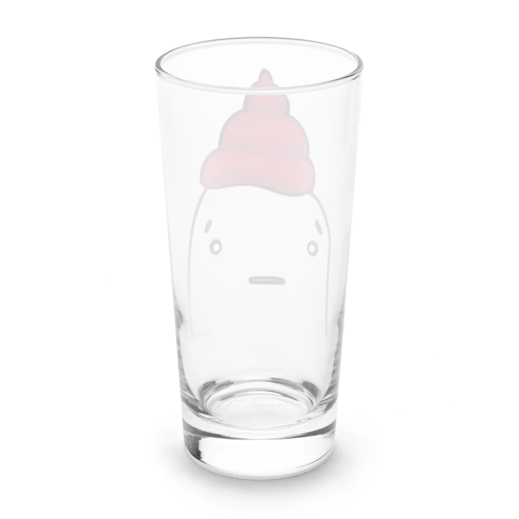 BARBERあじゃぱのうんぽす Long Sized Water Glass :back