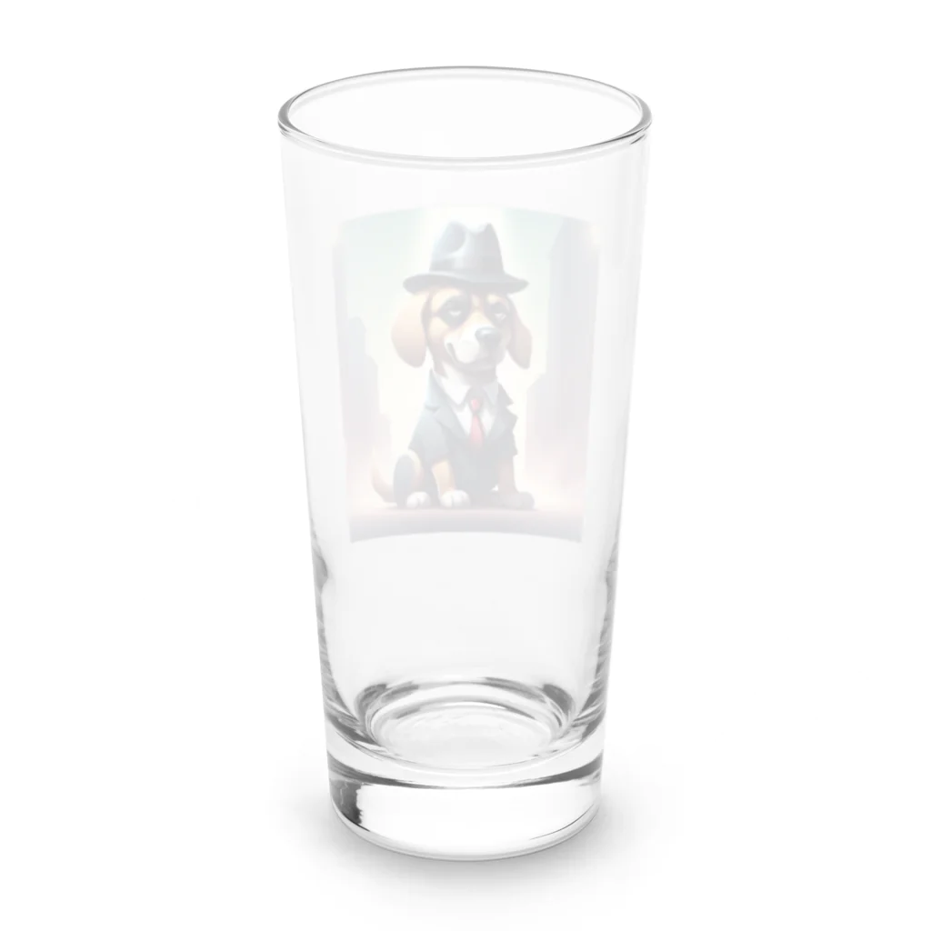 Kumaziro-の犬マフィア！ Long Sized Water Glass :back