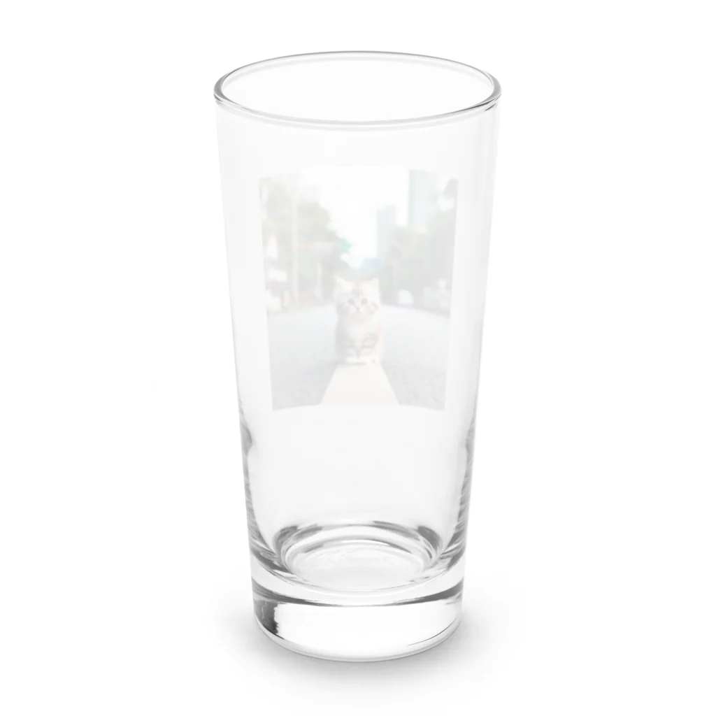 koumeiのみちにねこ Long Sized Water Glass :back