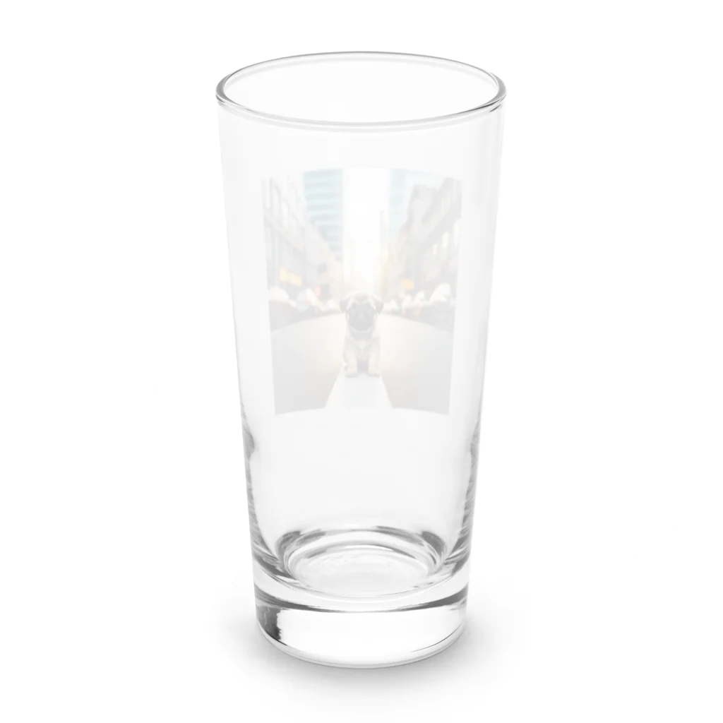 koumeiのみちにパグ2 Long Sized Water Glass :back