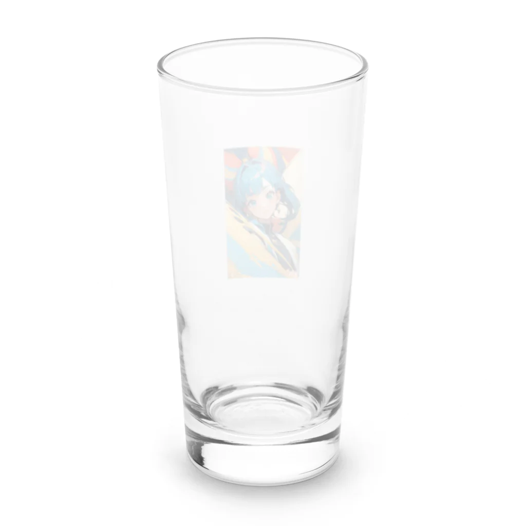 限界オタクの新境地の青山カヲル Long Sized Water Glass :back