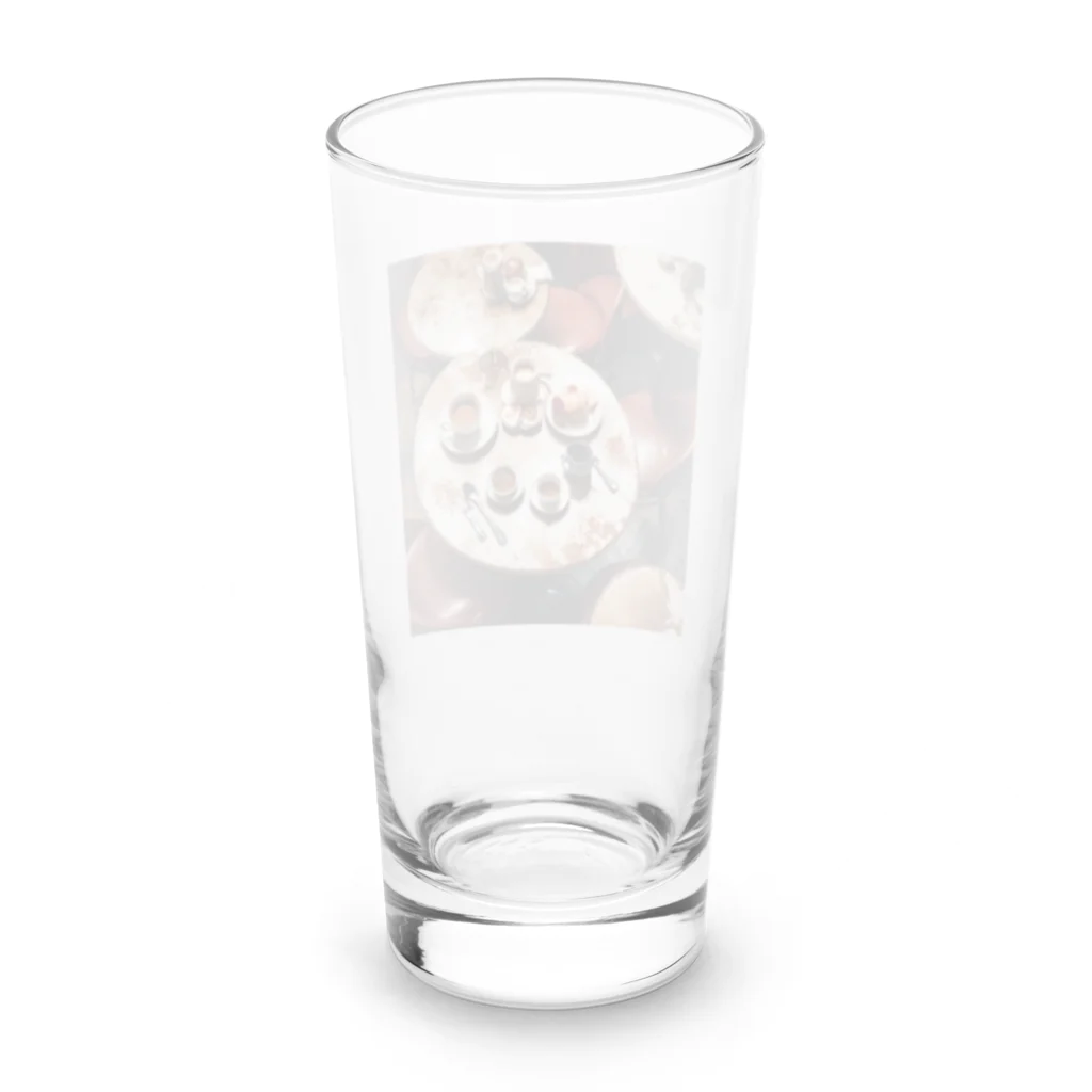 Makurahaのコーヒータイム Long Sized Water Glass :back