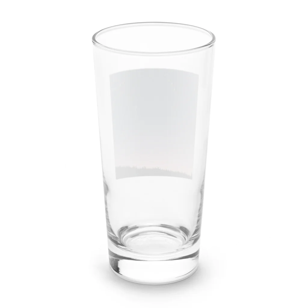 Chama's shopの星空 Long Sized Water Glass :back