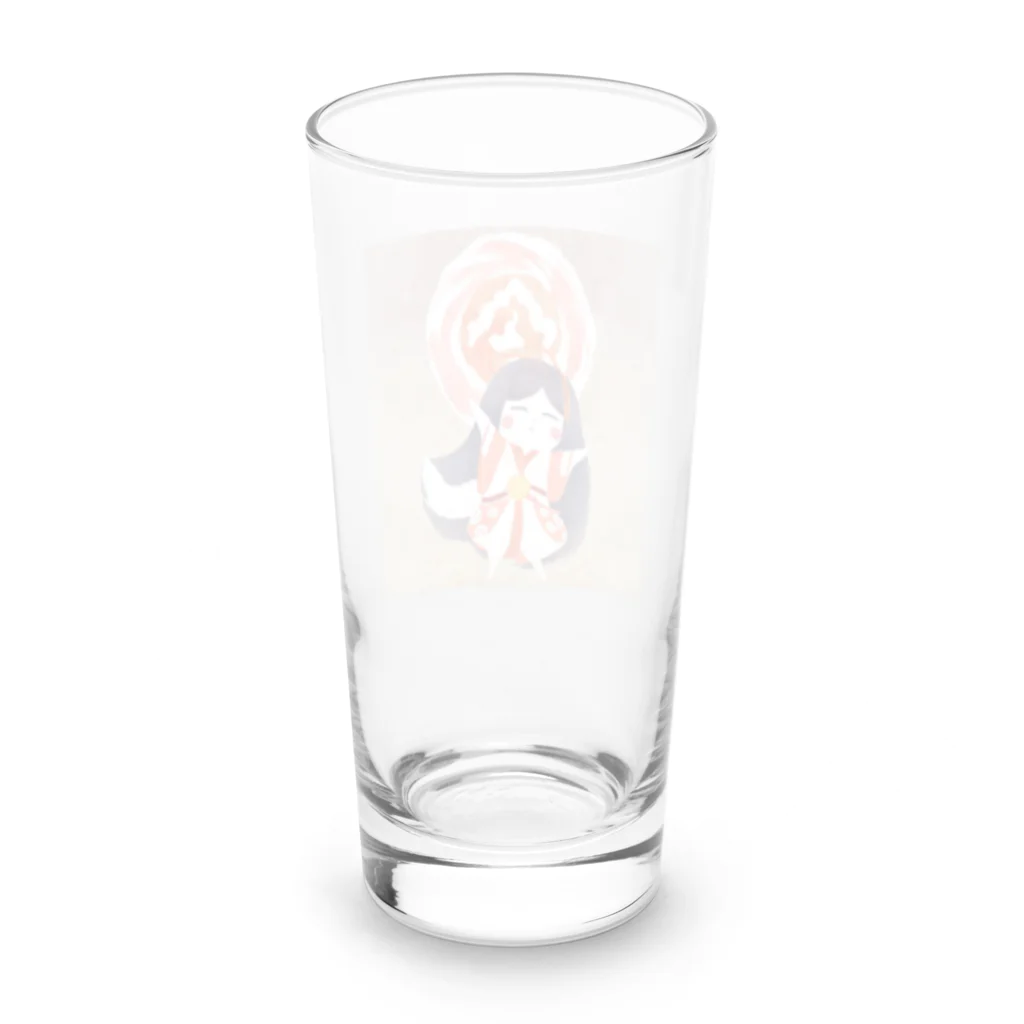hogarakuの女神ちゃん Long Sized Water Glass :back