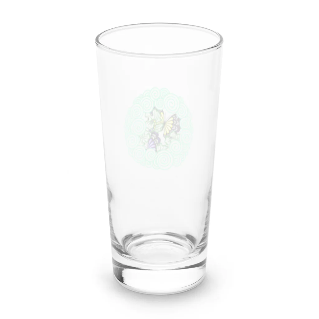 L-DORADOのJapanese butterfly  Long Sized Water Glass :back