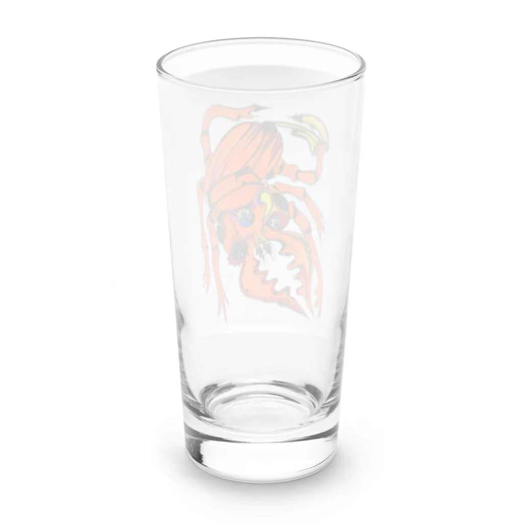 kero-spider　の夏の虫ガダガダ君 Long Sized Water Glass :back