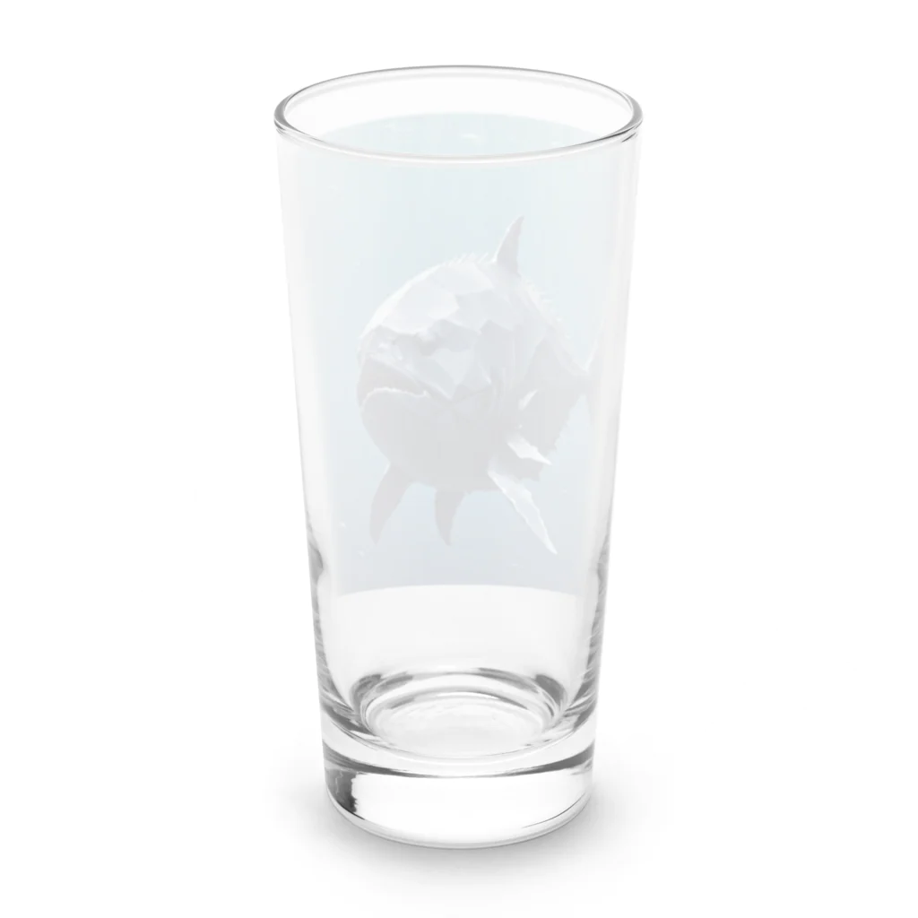 asuto_20のローポリ風マンボウ Long Sized Water Glass :back