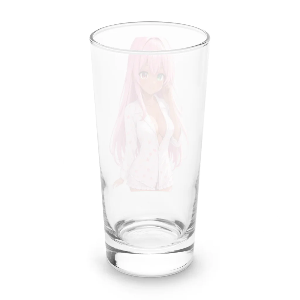 ヴィヴィオの寝起き Long Sized Water Glass :back