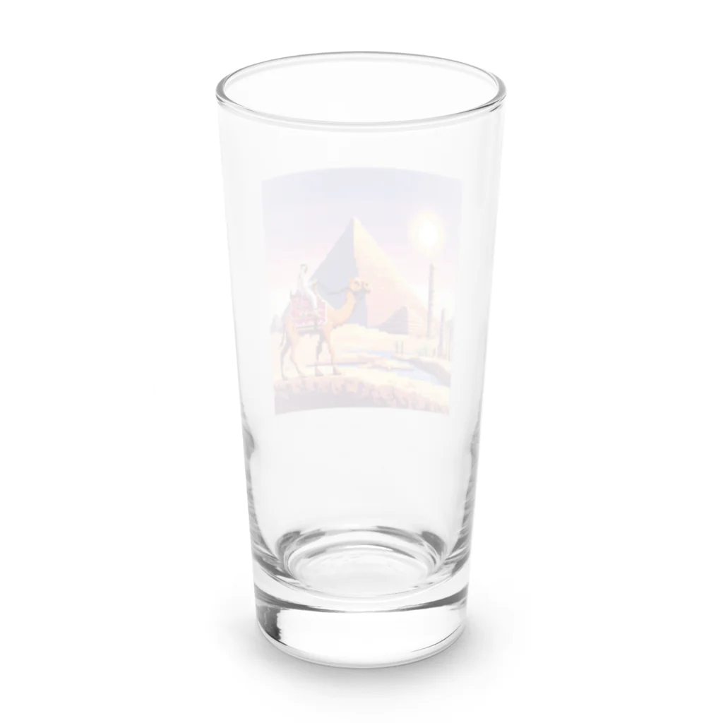 Qten369の砂漠のオアシス Long Sized Water Glass :back