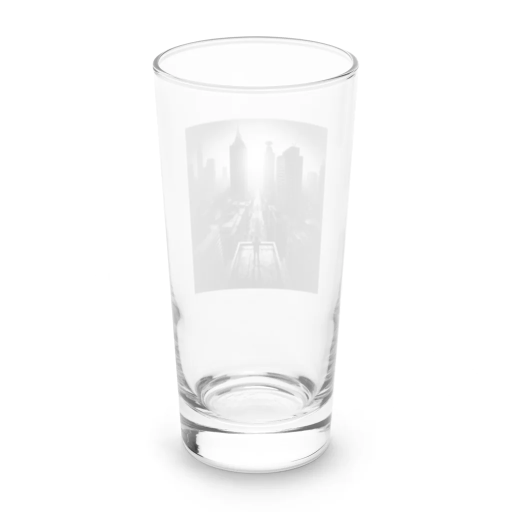 JUNJunの街を見下ろす Long Sized Water Glass :back