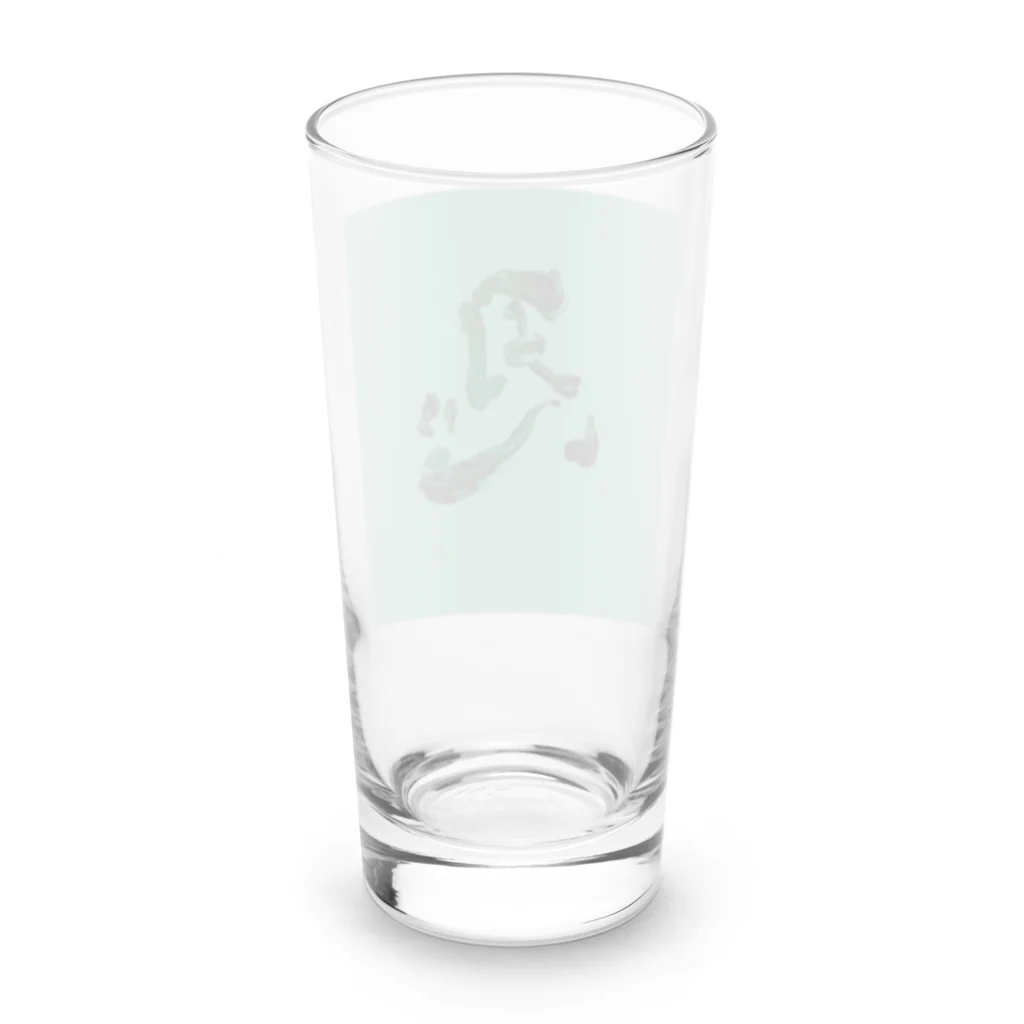 たんこすたっくの書道シリーズ【忍】 Long Sized Water Glass :back