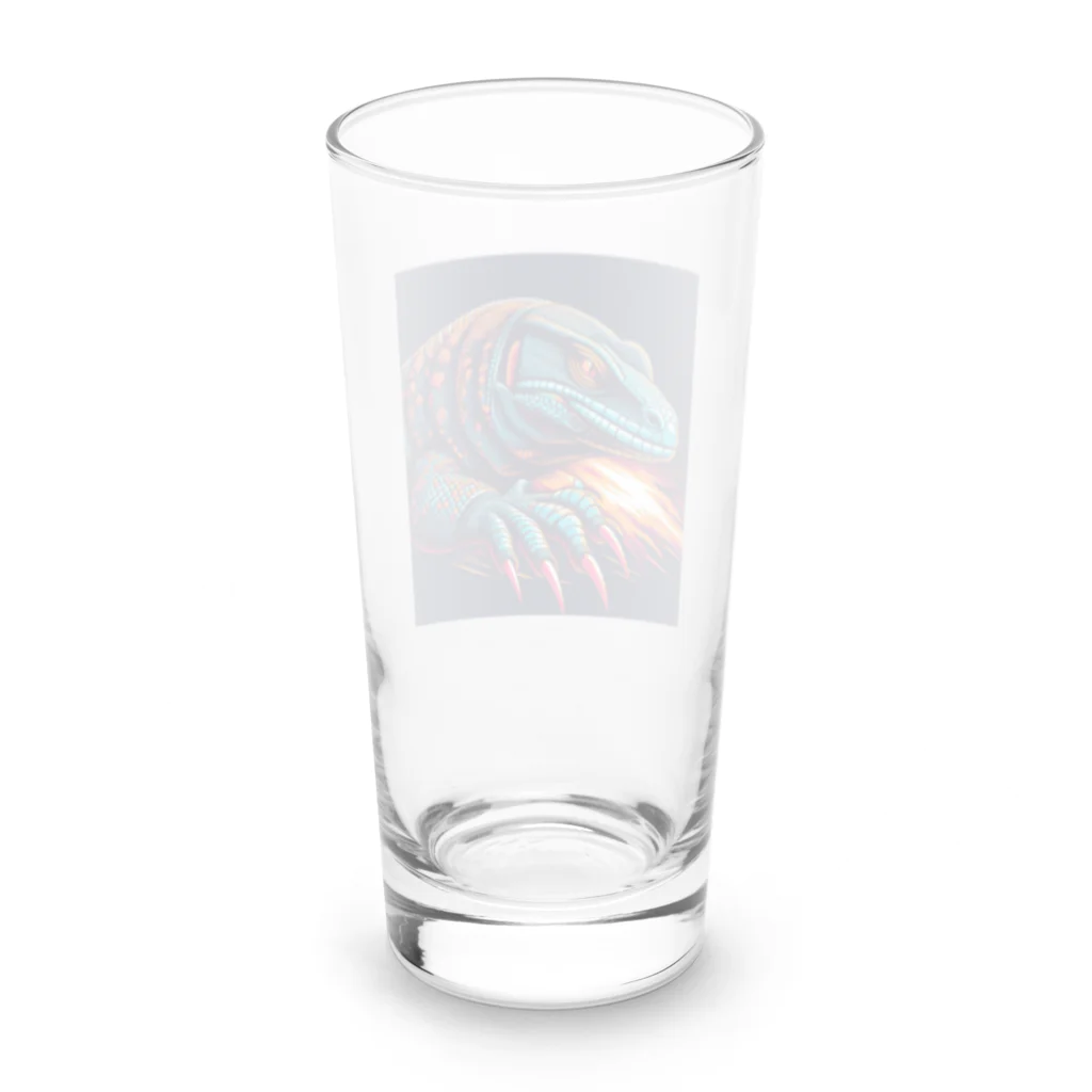 Mayatoramanのサルバトールモニター　モニター Long Sized Water Glass :back