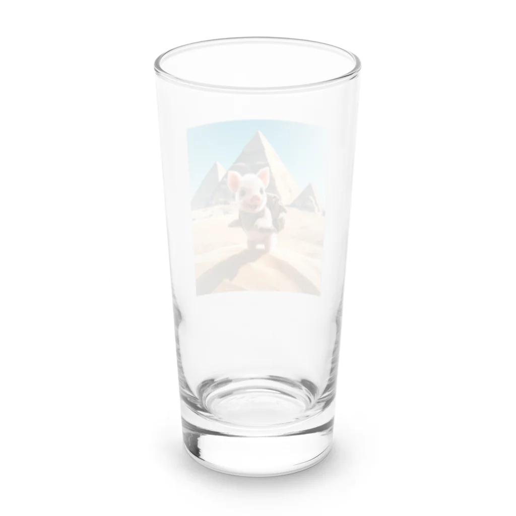 マシャのPちゃんの冒険 Long Sized Water Glass :back