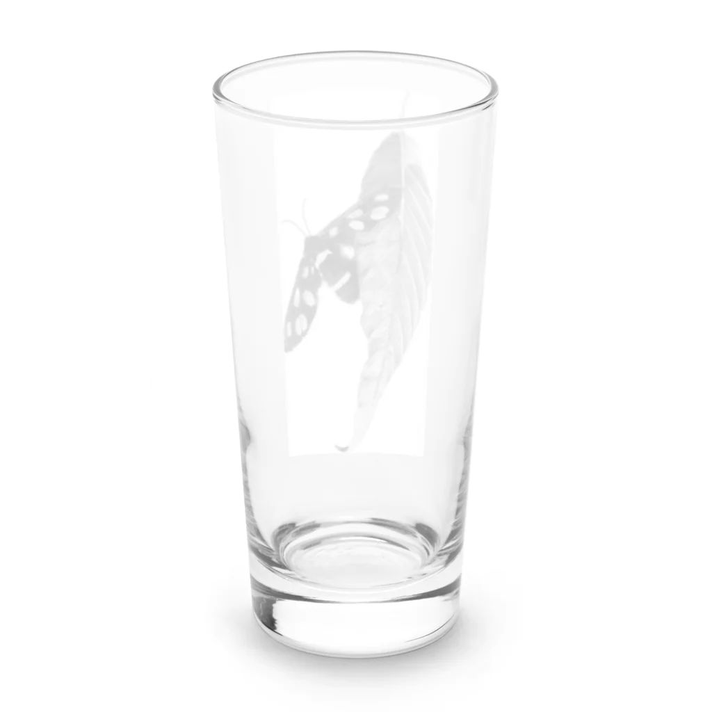 harukou_☆の虫　ちょうちょ？ Long Sized Water Glass :back