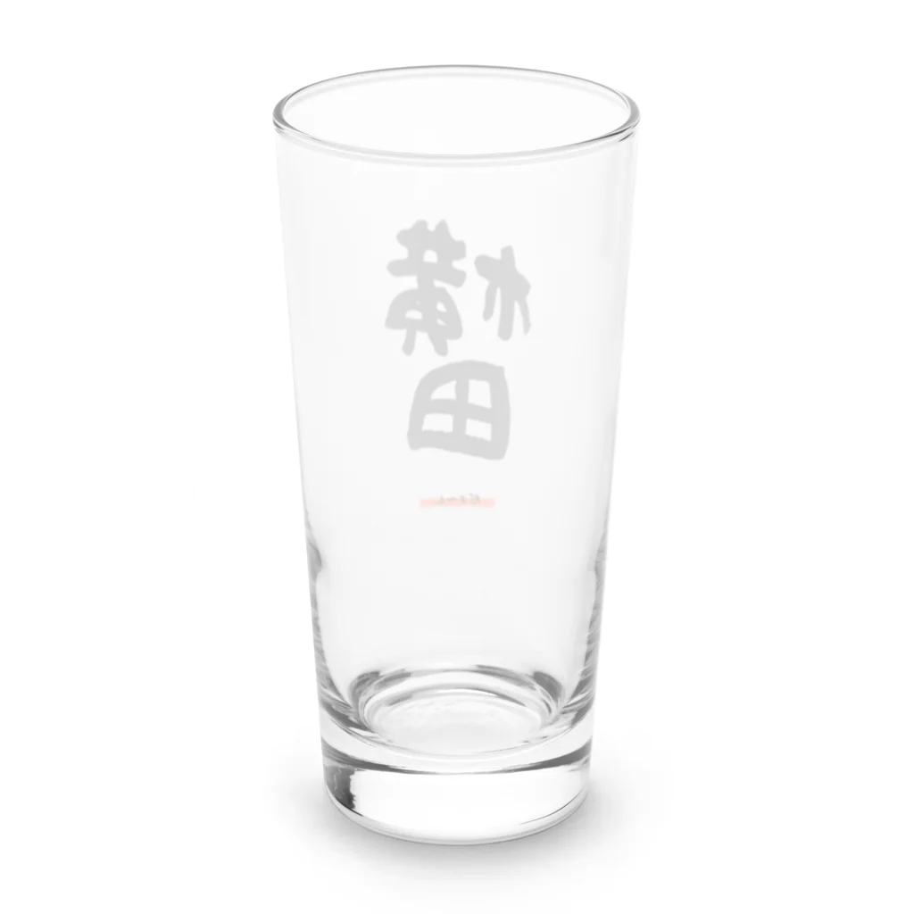 noririnoの横田グッツ Long Sized Water Glass :back