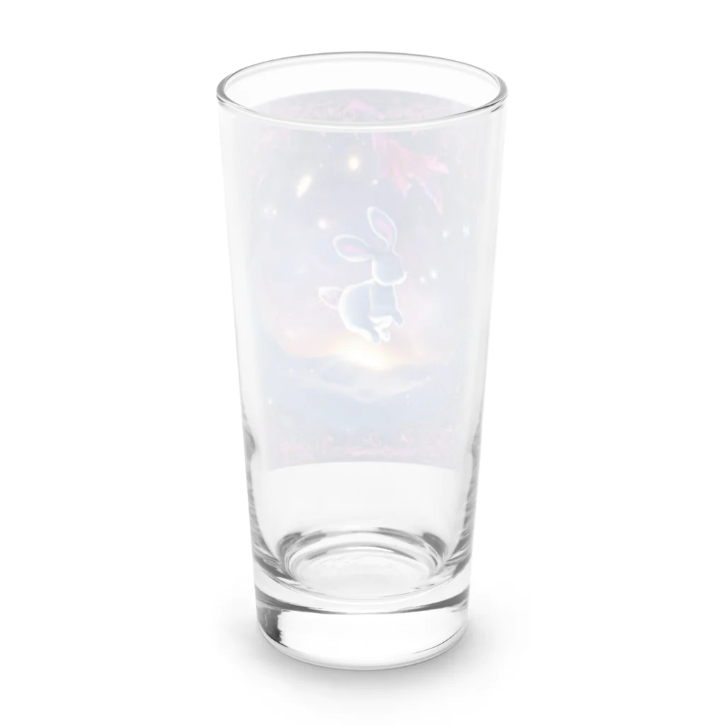 million-mindのうさぎの異世界冒険 Long Sized Water Glass :back