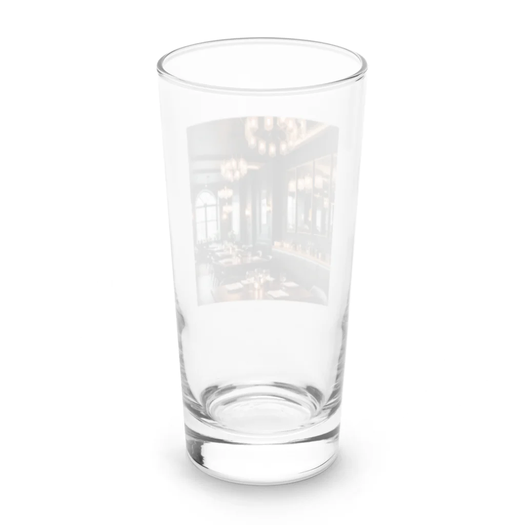 Mickショップのおしゃれなレストラン Long Sized Water Glass :back